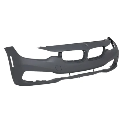 Bumper Cover Front F30/F31 w/o Headlamp Washer w/o Camera Sport Pkg w/o PDC w/o Park Assist Primed for BMW 320i 340i 330e 328d 328d xDrive 340i xDrive 330i 330i xDrive 328i xDrive 328i