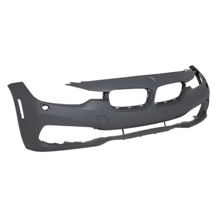 Bumper Cover Front F30/F31 w/o Camera Sport Pkg w/Headlamp Washer w/o PDC w/o Park Assist Primed for BMW 320i 340i 330e 328d 328d xDrive 340i xDrive 330i 330i xDrive 328i xDrive 328i