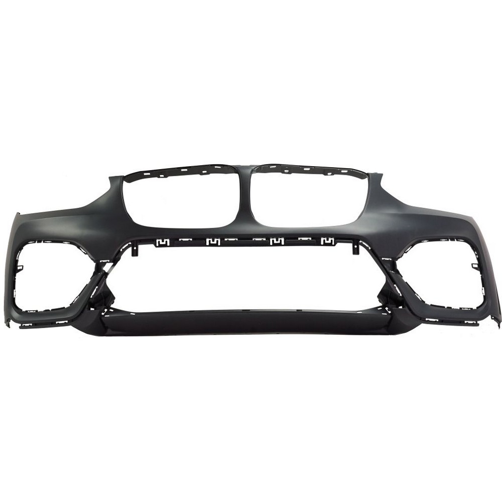 Bumper Cover Front w/o M Sport Package w/Luxury Package G01 w/o Park Assist Primed for BMW X3 xDrive30i sDrive30i xDrive30i X Line xDrive30i Protection 2018–2021