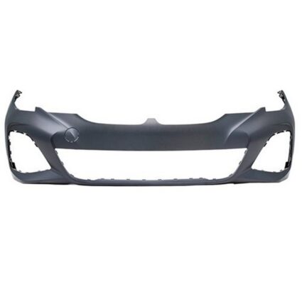 Bumper Cover Front w/M Sport Pkg G20 w/o Park Distance Control Primed for BMW 330i xDrive 330i M340i xDrive M340i 330e xDrive 330e