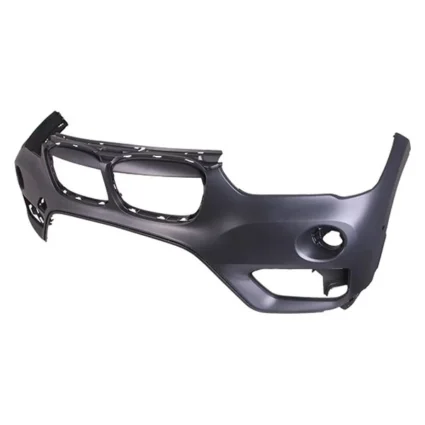 Bumper Cover Front Upper F48 w/o M Pkg w/o Headlamp Washer w/Park Distance Control Primed for BMW X1 2016–2018