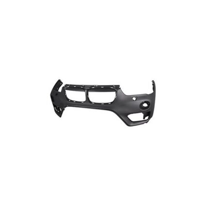 Bumper Cover Front Upper F48 w/o M Pkg w/Headlamp Washer w/o Park Distance Control Primed for BMW X1 2016–2018