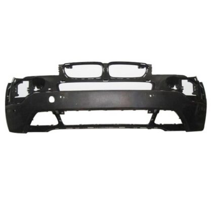 Bumper Cover Front Lower w/Park Distance Control Primed CAPA for BMW X3 2007–2010