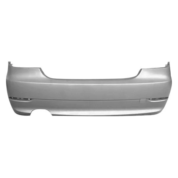 Bumper Cover Rear w/o Park Distance Control w/o M Package Primed for BMW 550i 528i 535i