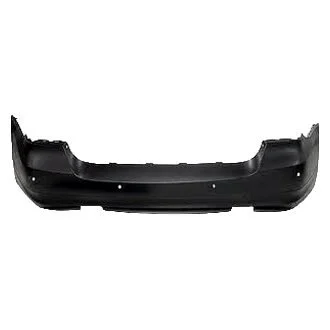 Bumper Cover Rear E90 w/Park Distance Control Primed CAPA for BMW 335i Sedan 2009–2011