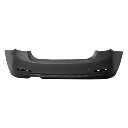 Bumper Cover Rear F30 w/o Park Distance Control MODERN, LUXURY, SPORT PKG Primed for BMW 328i Sedan 2012–2015