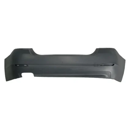 Bumper Cover Rear F10 w/o M Pkg w/o Park Distance Control Primed CAPA for BMW 528i Sedan 2011–2013