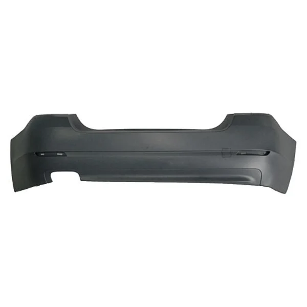 Bumper Cover Rear F10 w/o M Pkg w/o Park Distance Control Primed CAPA for BMW 528i Sedan 2011–2013