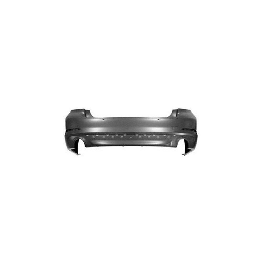 Bumper Cover Rear G30 w/o M Pkg w/Luxury Pkg w/PDC w/Park Assist Primed for BMW 530e 530i