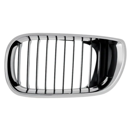 Grille Assembly Left Hood Mounted Black for BMW 325i 330i