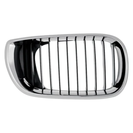 Grille Assembly Right Hood Mounted Black for BMW 325i 330i