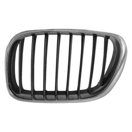 Grille Assembly Left Chrome & Black ABS Plastic for BMW X5 2000–2003