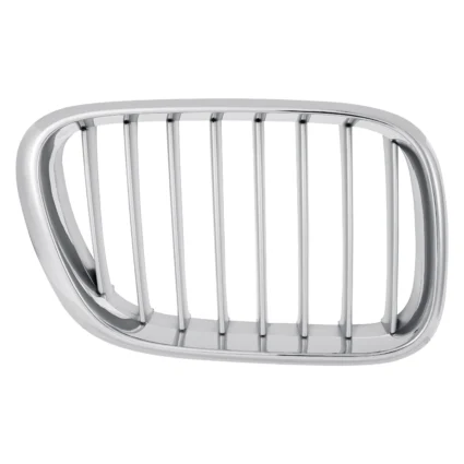 Grille Assembly Right Chrome & Titanium ABS Plastic for BMW X5 2000–2003