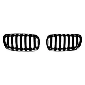 Grille Assembly Left To 9-06 Chrome for BMW X3 2004–2006