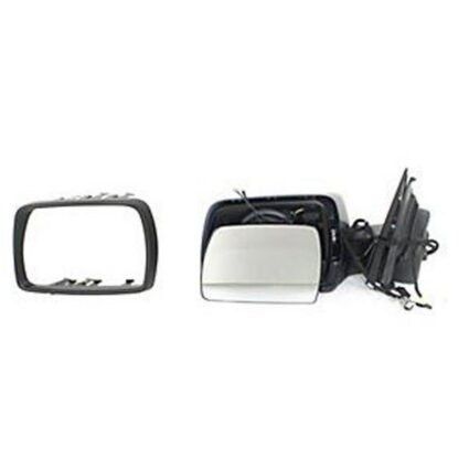 Door Mirror Assembly Left w/o Memory w/o Sport Pkg Heated Primed for BMW X3 2004–2010