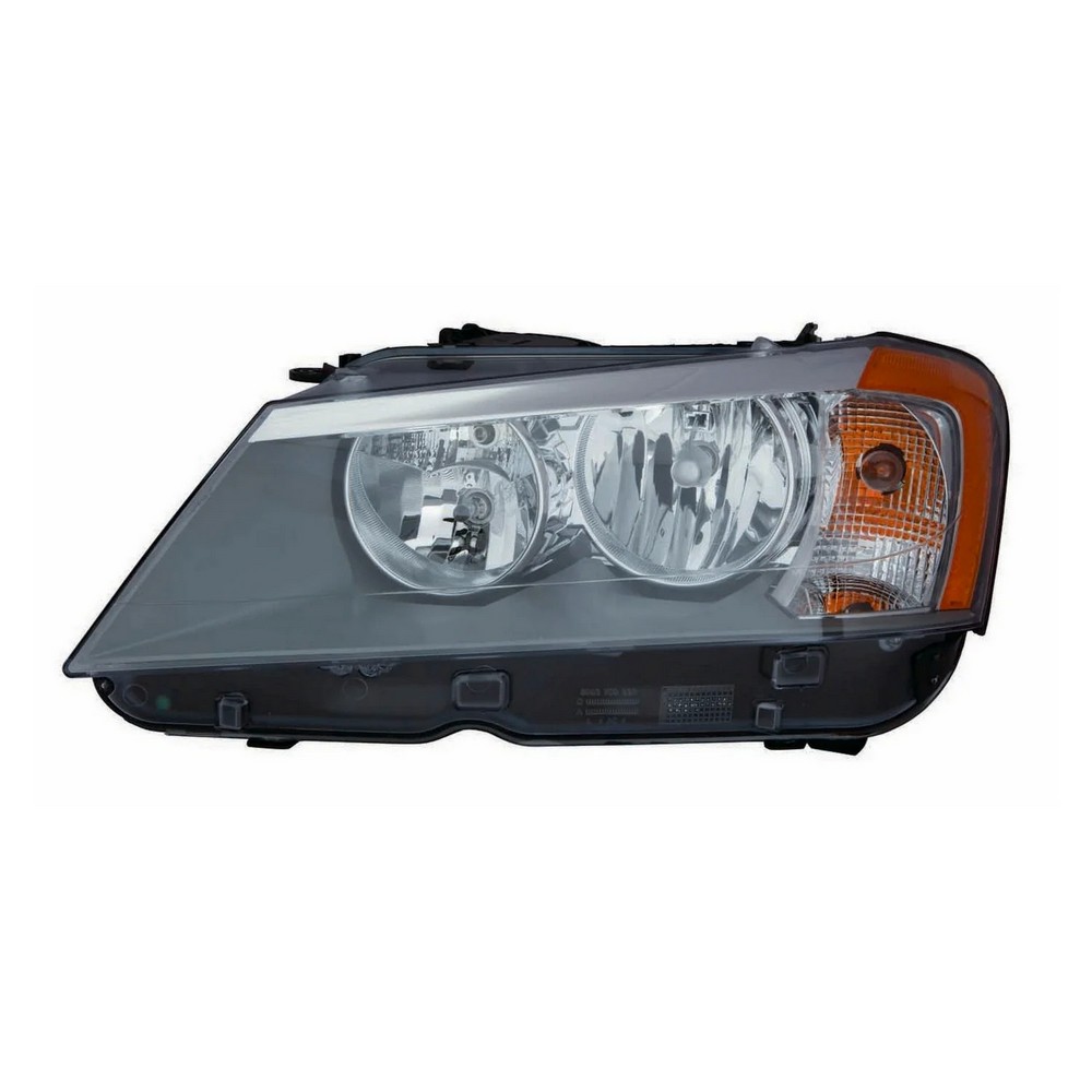 Headlight Assembly Composite Left F25 Halogen CAPA for BMW X3 2011–2014