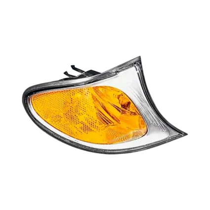 Parking Light Assembly Right Titanium Park/Signal/Marker Combo w/Chrome Trim for BMW 325i 330i