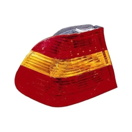 Tail Light Assembly Left Outer E46 w/Amber & Red Lens for BMW 325i 330i