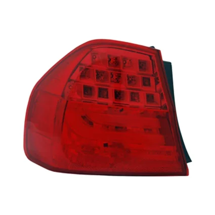 Tail Light Housing Left E90 On Body Includes Lens CAPA for BMW 328i 335i M3