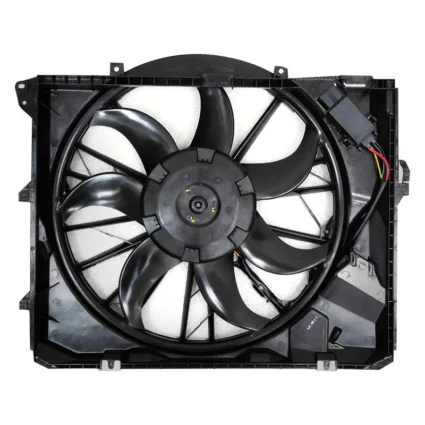 Engine Cooling Fan Assembly E82/E92/E88/E90/E91 w/o SULEV w/Warm Climate Option for BMW 328i 328xi 330i 330xi 128i 135i 135is 323i 325i 325xi