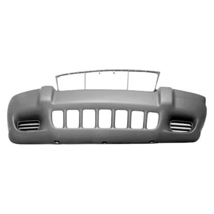 Bumper Cover Front To 8-1-01 w/o Fog Lamps Dark Gray for Jeep Grand Cherokee Laredo Sport 1999–2003