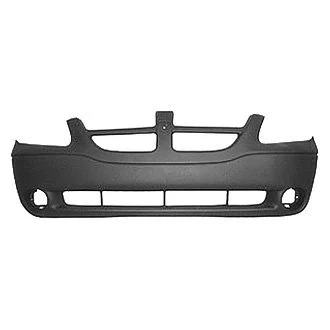 Bumper Cover Front w/Fog Lamps Sport Pkg w/1-Piece Grille w/Fog Laps CAPA for Dodge Grand Caravan Caravan