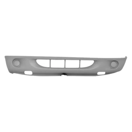 Bumper Cover Front Lower w/Two Piece Bumper w/o Fog Lamps Textured Finish Gray CAPA for Dodge Dakota 2001–2004