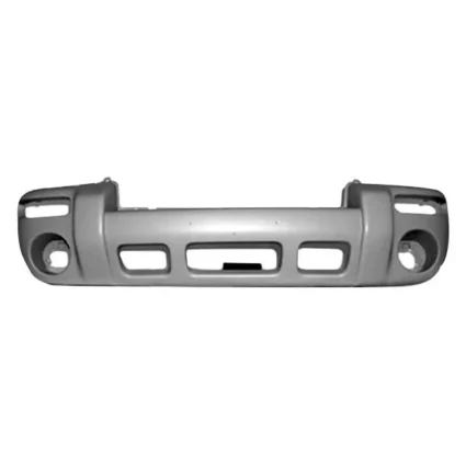 Bumper Cover Front Textured Finish Prefinished Gray for Jeep Liberty Sport 2002–2004