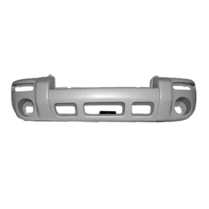 Bumper Cover Front Textured Finish Prefinished Gray CAPA for Jeep Liberty Sport 2002–2004