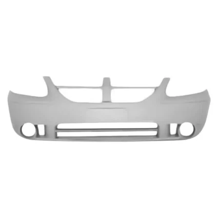 Bumper Cover Front w/Fog Lamps Primed for Dodge Grand Caravan 2005–2007