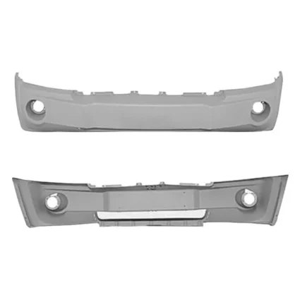 Bumper Cover Front w/Chrome Accents Primed for Jeep Grand Cherokee Limited Limited Premium Laredo Overland 65th Anniversary Edition 2005–2007