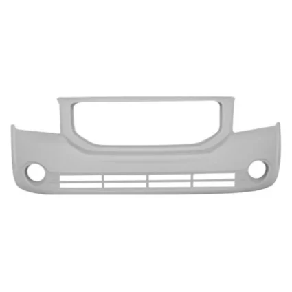 Bumper Cover Front w/Fog Lamps w/o Foam Absorber Primed for Dodge Caliber SXT SE 2007–2012