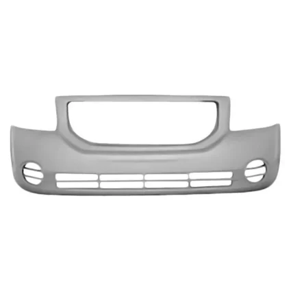 Bumper Cover Front w/o Fog Lamps w/o Foam Absorber Primed for Dodge Caliber SXT SE 2007–2012
