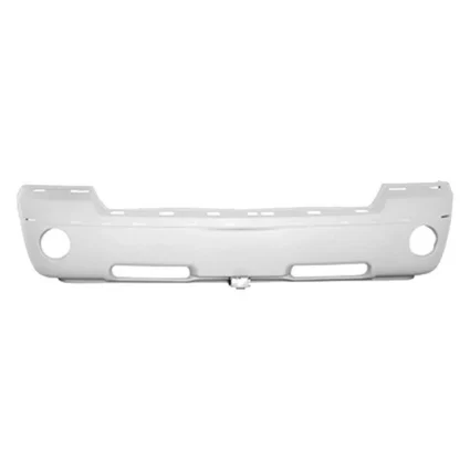 Bumper Cover Front Dark Gray w/Chrome for Dodge Dakota 2005–2007