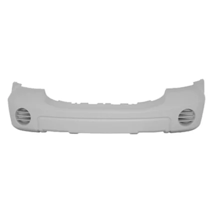 Bumper Cover Front w/Tow Hooks Gray CAPA for Dodge Durango 2007–2009