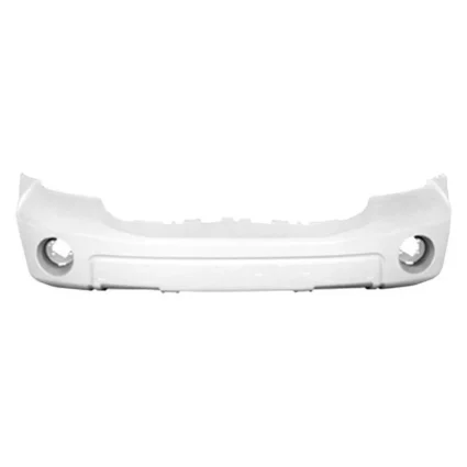 Bumper Cover Front w/Chrome Insert w/o Tow Hooks Primed CAPA for Dodge Durango 2007–2009