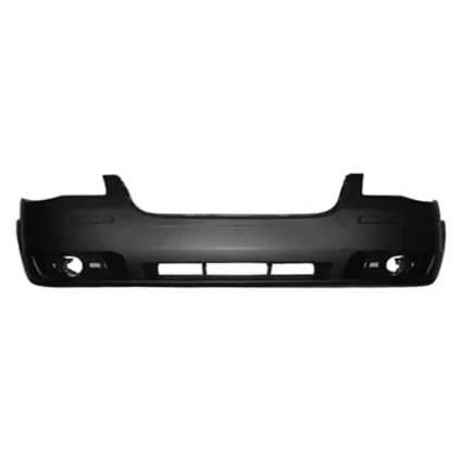 Bumper Cover Front w/Headlamp Washer w/o Chrome Insert Primed for Chrysler Town & Country 2008–2010