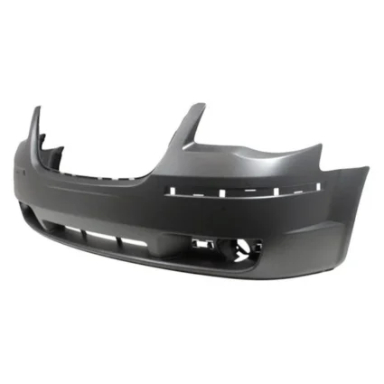 Bumper Cover Front w/o Headlamp Washer w/Chrome Insert Primed for Chrysler Town & Country 2008–2010