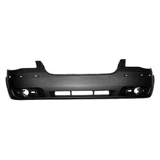 Bumper Cover Front w/Headlamp Washer w/Chrome Insert Primed for Chrysler Town & Country 2008–2010