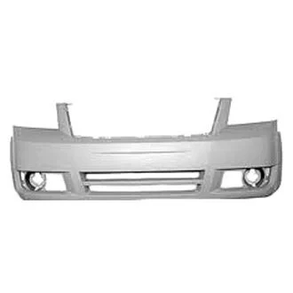 Bumper Cover Front w/Headlamp Washer Requires Inserts w/Fog Lamps or w/o Fog Lamps Primed CAPA for Dodge Grand Caravan SXT 2008–2010