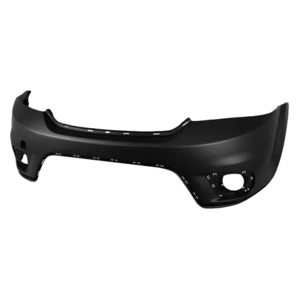 Bumper Cover Front w/Fascia w/Fog Lamps w/o Headlamp Washer Primed CAPA for Dodge Journey 2011–2016