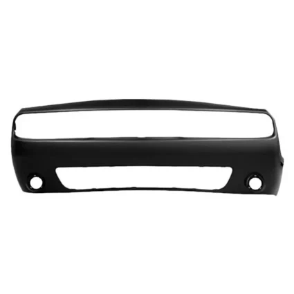 Bumper Cover Front w/o Wide Body Option w/o Fender Flares w/Fog Lamps Primed for Dodge Challenger 2015–2023