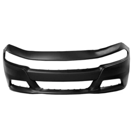 Bumper Cover Front w/o Hood Scoop Primed CAPA for Dodge Charger 2015–2023