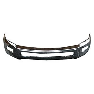 Bumper Face Bar Front w/o Parking Sensors w/Fog Lamps Chrome for Ram 2500 3500 Dodge Ram 3500 Ram 2500