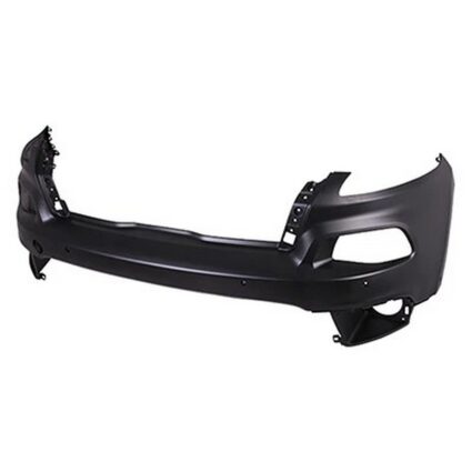 Bumper Cover Front Upper w/Adv Park Assist w/o Headlamp Washers Primed for Jeep Cherokee Limited Sport Latitude Limited Plus Latitude Plus 2014–2018