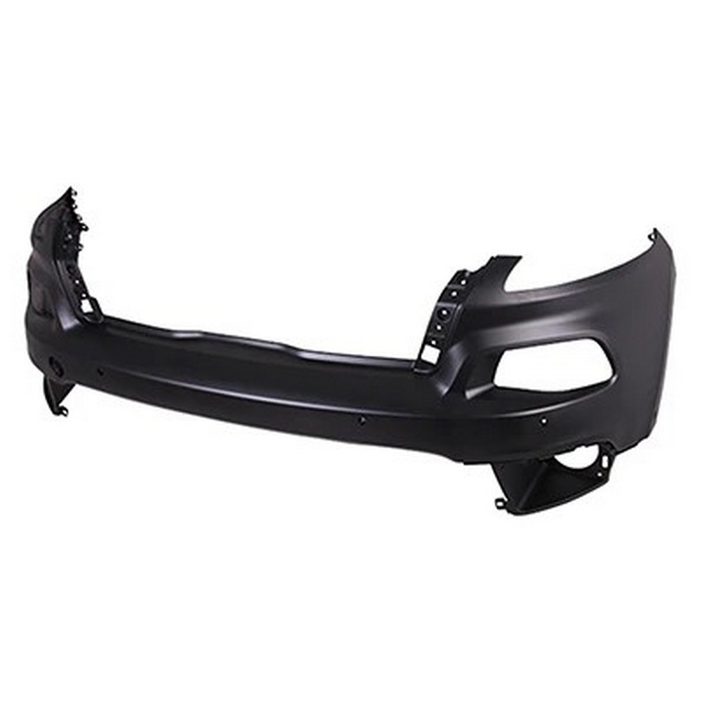 Bumper Cover Front Upper w/Adv Park Assist w/o Headlamp Washers Primed for Jeep Cherokee Limited Sport Latitude Limited Plus Latitude Plus 2014–2018