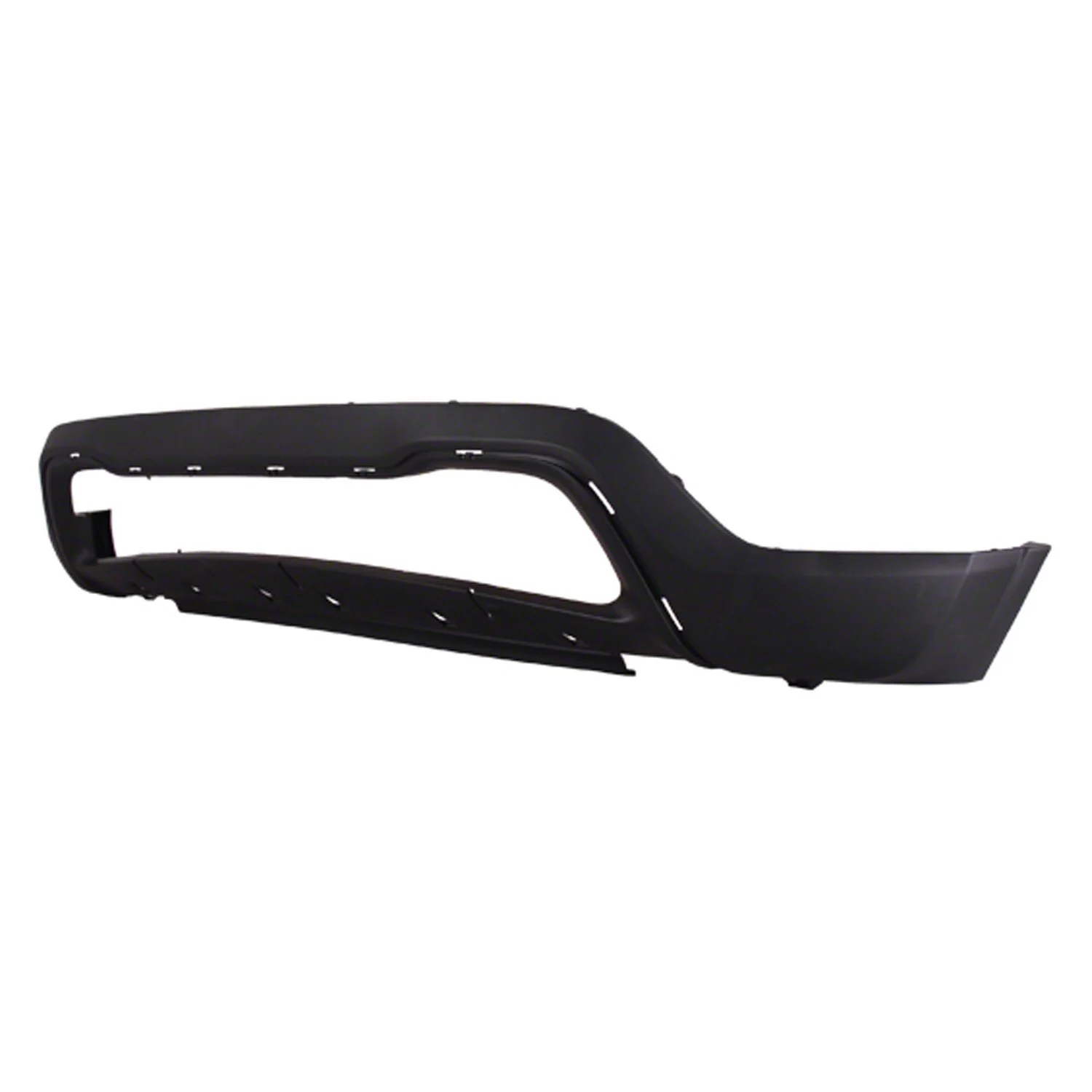 Bumper Cover Front Lower Textured CAPA for Jeep Grand Cherokee Limited Laredo Overland Limited X 2014–2019