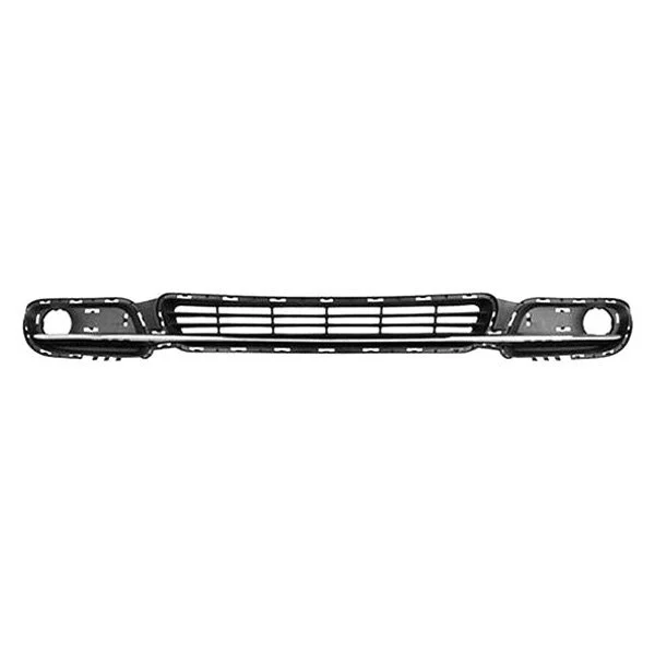 Bumper Cover Grille Front Matte Black Chrome Moulding for Chrysler Town & Country 2011–2016