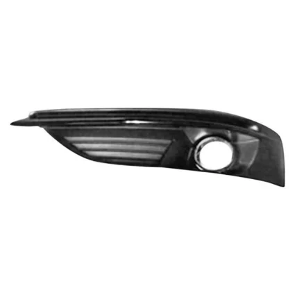 Bumper Insert Front Left Fog Lamp Bezel w/Fog Lamps w/Chrome/Argent Grille for Chrysler 200 2011–2014