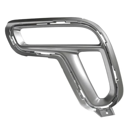 Bumper Insert Front Left Fog Lamp Bezel w/Fog Lamps Satin Chrome for Dodge Durango 2021–2024